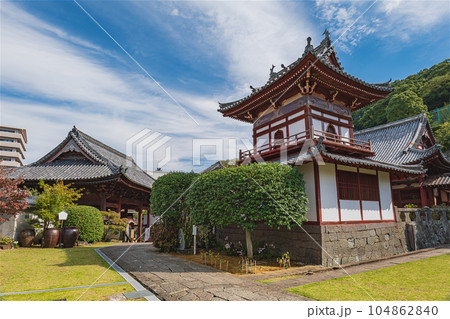 長崎 興福寺 境内風景 104862840