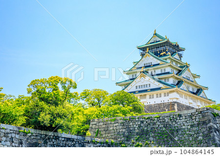 初夏の大阪城 大阪府大阪市 初夏の大阪城 大阪府大阪市 104864145
