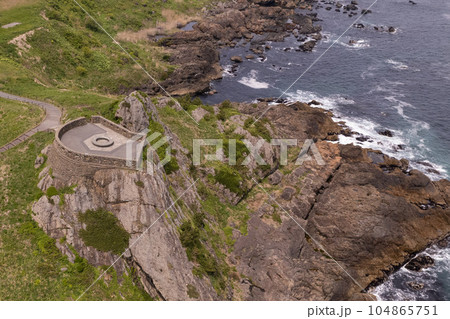 葦毛崎展望台航空写真 葦毛崎展望台航空写真 104865751