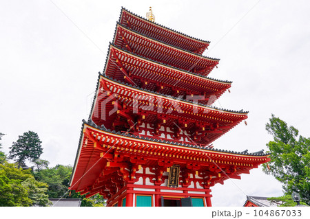 高幡不動尊の五重塔（東京都日野市） 104867033