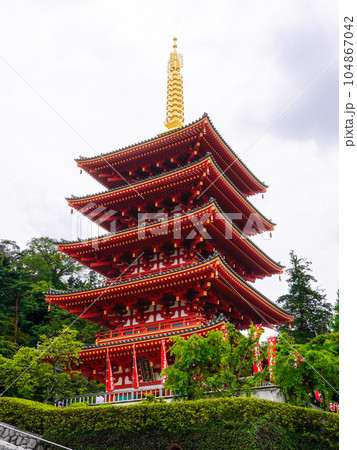 高幡不動尊の五重塔（東京都日野市） 104867042