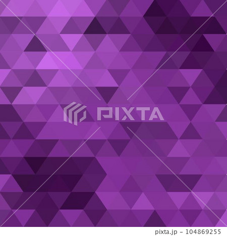purple triangles background. polygonal style. vector illustration. eps 10 104869255