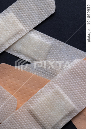 Medical band aids for small wounds 104869959