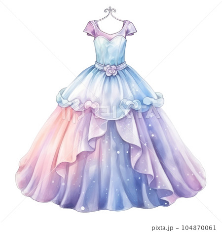 strapless open back dress Adult Costume Gown Dress Cosplay Snow White Princess – Cosplayrr main image 0
