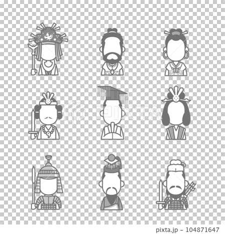 日本史アイコン集古代 日本史アイコン集古代 104871647