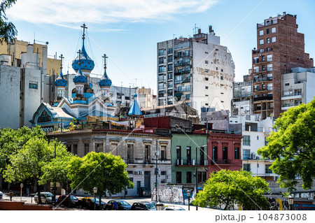 Santisima Trinidad Russian Orthodox Church at Lezama Park, San Telmo, Buenos Aires, Argentina Santisima Trinidad Russian Orthodox Church at Lezama Park, San Telmo, Buenos Aires, Argentina 104873008