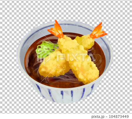 天ぷらそば　天ぷら蕎麦 104873449