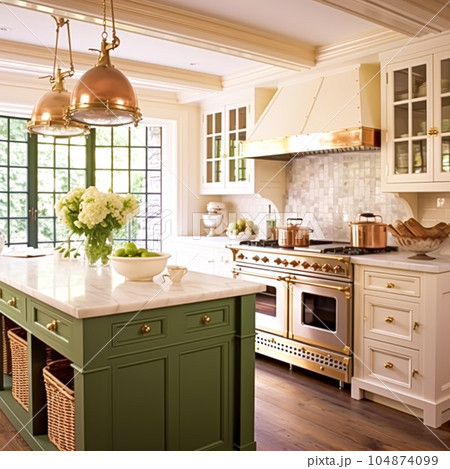 Kitchen Decor, Interior Design and House Improvement, Bespoke Sage