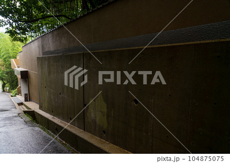 間知石　擁壁 104875075