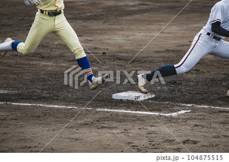 高校野球試合風景 高校野球試合風景 104875515