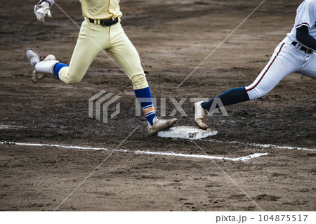 高校野球試合風景 高校野球試合風景 104875517