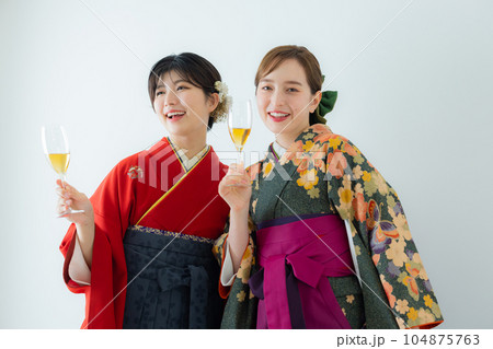 袴　卒業式 104875763