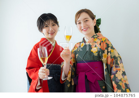 袴　卒業式 104875765