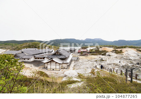 恐山菩提寺の全景 恐山菩提寺の全景 104877265