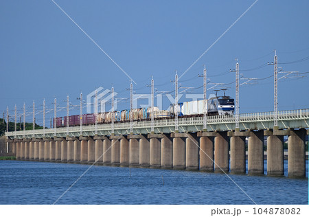 鹿島線　延方ー鹿島神宮　JR貨物　EF210-161（新鶴見） 104878082