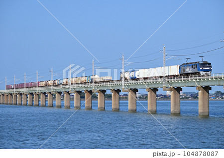 鹿島線　延方ー鹿島神宮　JR貨物　EF210-161（新鶴見） 104878087