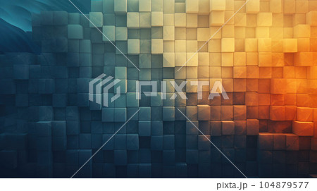 The abstract background with squares 104879577