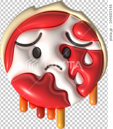 3D illustration Global warming increase temperature earth. 104885348