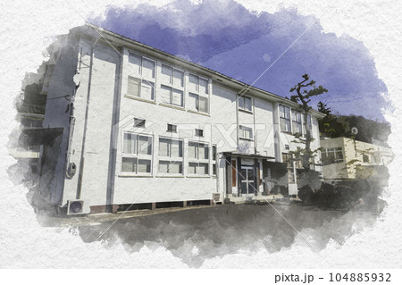 水彩画風 安芸高田市地域振興事業団 吉田町史跡ガイド協会 広島県安芸高田市 水彩画風 安芸高田市地域振興事業団 吉田町史跡ガイド協会 広島県安芸高田市 104885932