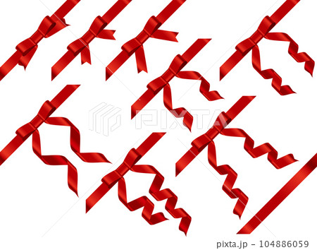 リボン018-4縛斜蝶 104886059