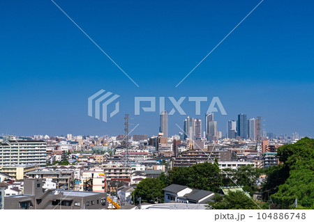 《神奈川県》武蔵小杉タワーマンションの風景 《神奈川県》武蔵小杉タワーマンションの風景 104886748