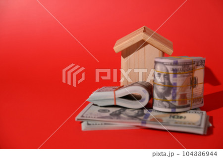 Banknotes money for money saving, American dollars, Cash money dollars, Business investment and income, Global financial crisis, People saving money Banknotes money for money saving, American dollars, Cash money dollars, Business investment and income, Global financial crisis, People saving money 104886944