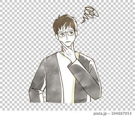 受苦的男人 104887053