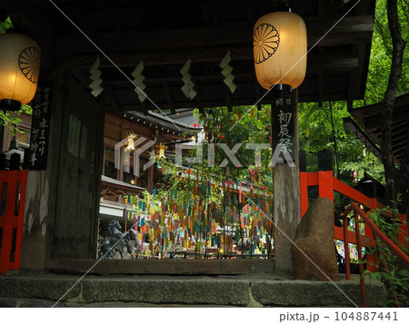 七夕飾りの貴船神社 七夕飾りの貴船神社 104887441