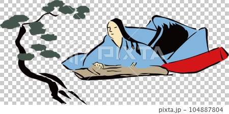 浮世絵 貴族 その3 浮世絵 貴族 その3 104887804