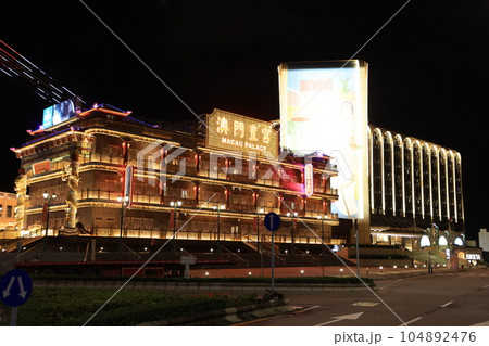 exterior of Lisboeta Macao. one of new casino and resort in Cotai exterior of Lisboeta Macao. one of new casino and resort in Cotai 104892476