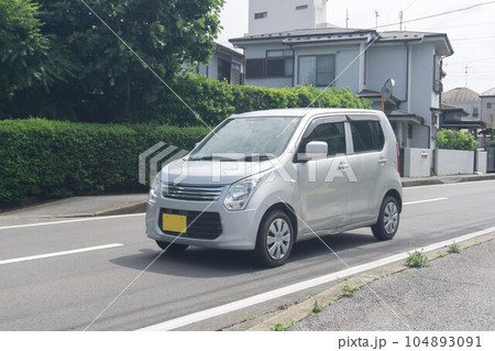 トールワゴン　2box軽乗用車　道路走行 104893091