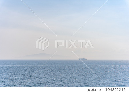 津軽海峡　北海道　函館方面 104893212