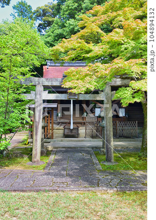 京都　新日吉神宮 境内社の樹下社（豊国神社） 104894132
