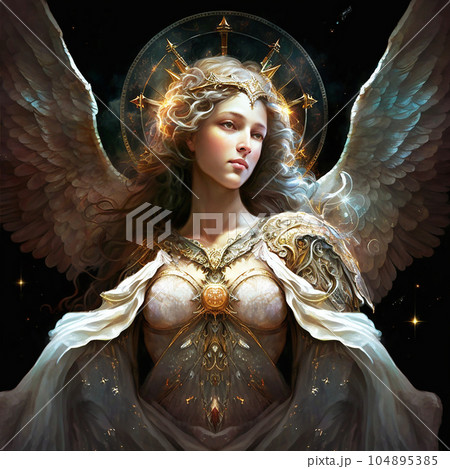 大天使ガブリエル 聖書 スピリチュアル イラスト アート(AI生成画像) 大天使ガブリエル 聖書 スピリチュアル イラスト アート(AI生成画像) 104895385