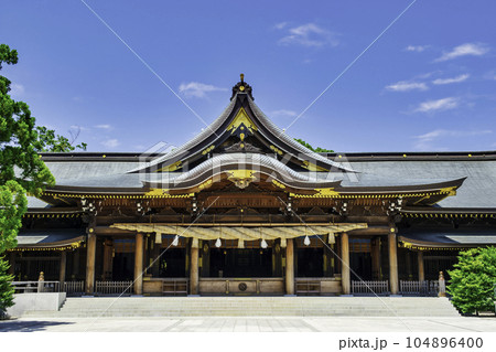 神奈川県 寒川町 寒川神社 御社殿 神奈川県 寒川町 寒川神社 御社殿 104896400