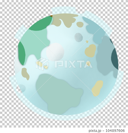 earth ozone covers the earth nature environment earth with green forest 104897606