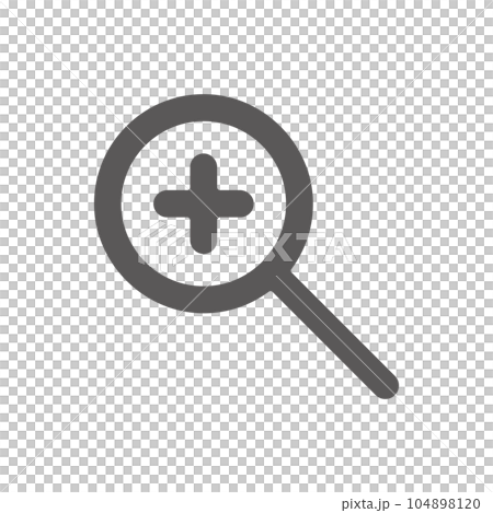 Simple, easy-to-use magnifying icons ideal for product design, app development, and programming Simple, easy-to-use magnifying icons ideal for product design, app development, and programming 104898120