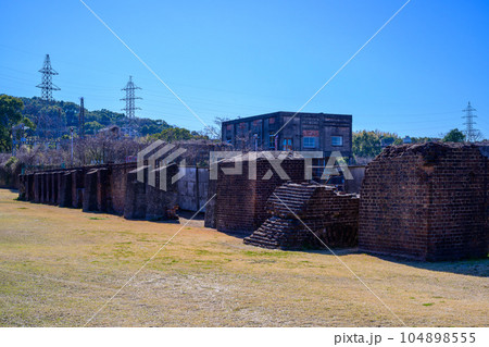 炭鉱跡風景(万田坑ステーション)荒尾市 炭鉱跡風景(万田坑ステーション)荒尾市 104898555