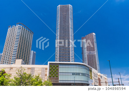 《神奈川県》武蔵小杉・タワーマンションの風景 《神奈川県》武蔵小杉・タワーマンションの風景 104898594