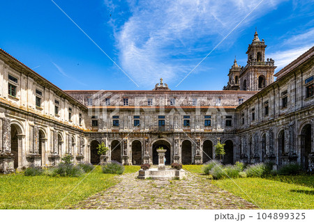 Monastery of Oseira at Ourense, Galicia, Spain. Monasterio Santa Maria la Real de Oseira 104899325
