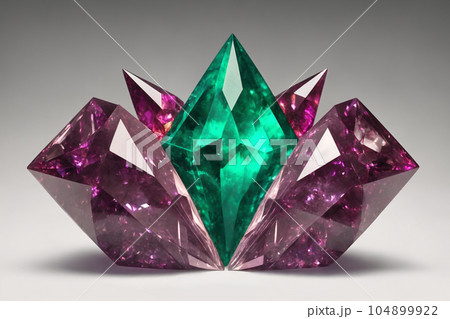 Composition of crystals and gemstones 104899922
