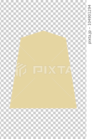 Shogi pieces plain 104901294