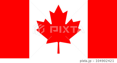 カナダ国旗 104902421