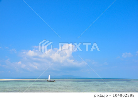 竹富島 コンドイ浜 竹富島 コンドイ浜 104902598