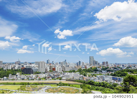仙台市全景 青葉城祉より仙台市全景 仙台市全景 青葉城祉より仙台市全景 104902951