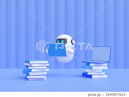 3DCG|めちゃくちゃ学習して進化する人工知能AIシステム 3DCG|めちゃくちゃ学習して進化する人工知能AIシステム 104907924