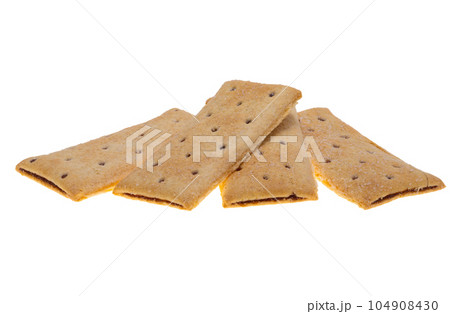 cookies with jam isolated cookies with jam isolated 104908430