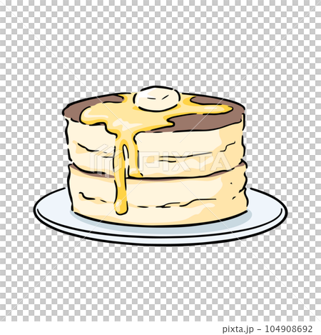 手繪煎餅 104908692