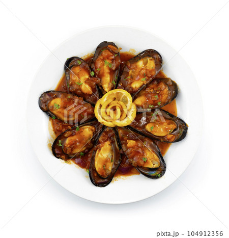 Mussels Marinara Italian Food 104912356