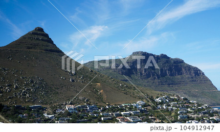 South Africa vacation Clifton beach near Cape town South atlantic ocean side travel vacation destination South Africa vacation Clifton beach near Cape town South atlantic ocean side travel vacation destination 104912947